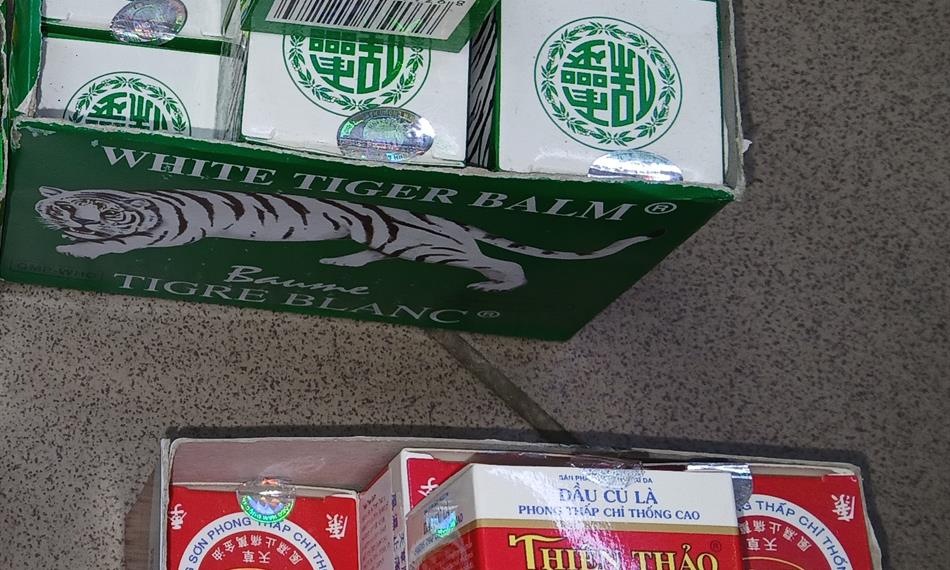 detailní pohled na léky a léčiva zadržená na provozovně